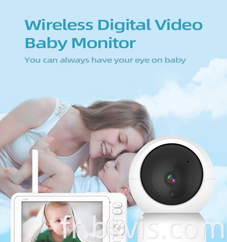 Wireless Monitor Infant Baby Monitor with Night Vision